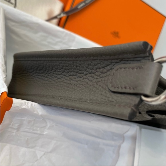 💜SOLD💜 HERMES🍊 Evelyne 16 mini TPM - Etain PH - Picture 8 of 13